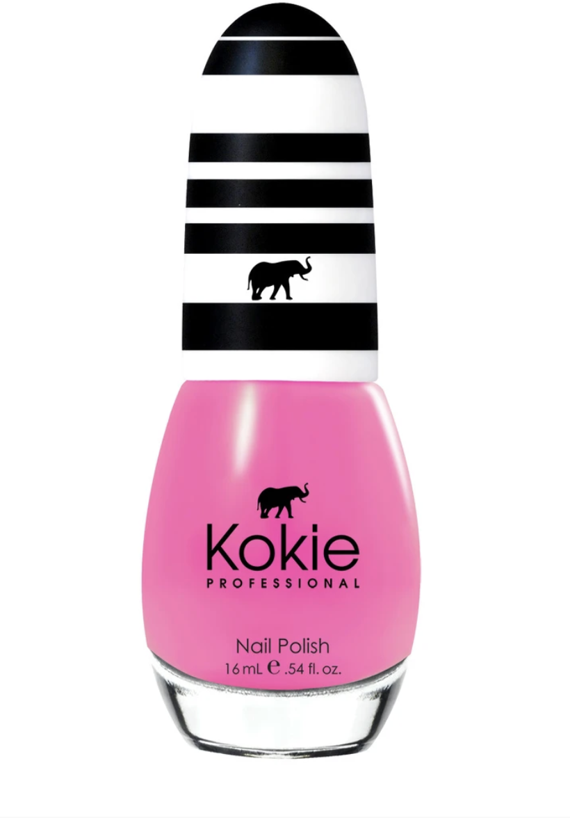 <p><strong>Kokie Cosmetics</strong></p><p>kokiecosmetics.com</p><p><strong>$6.00</strong></p><p><a href="https://www.kokiecosmetics.com/collections/nails/products/charisma" rel="nofollow noopener" target="_blank" data-ylk="slk:Shop Now;elm:context_link;itc:0;sec:content-canvas" class="link ">Shop Now</a></p>