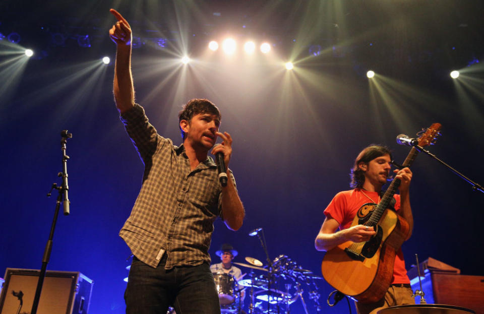 Scott Avett and Seth Avett of The Avett Brothers