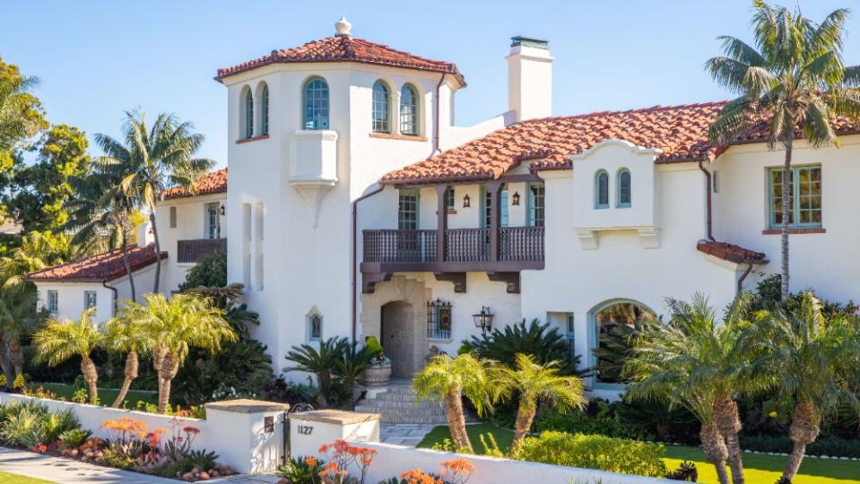 The home is recognizable by its third floor turret. - Credit: Michael Andrew Photography