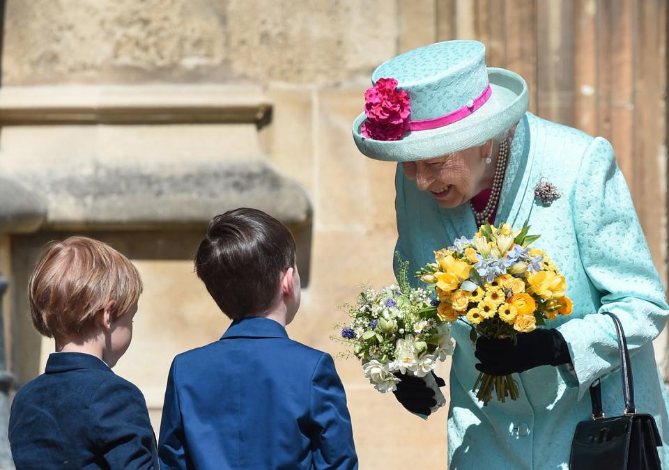 See All the Photos of the Royal Family Attending Easter Church Services This Morning