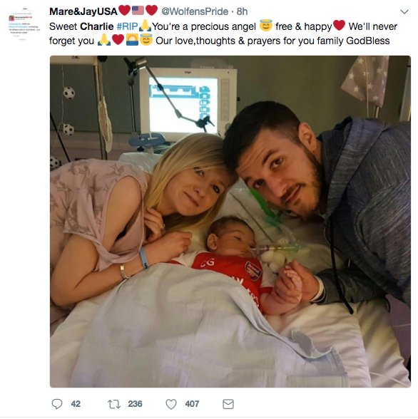 Outpouring of love for Charlie Gard