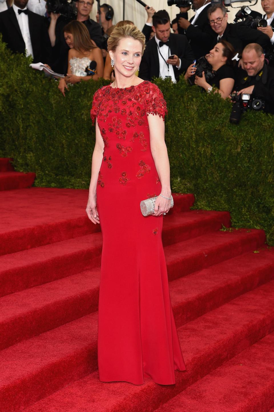 <h1 class="title">Marissa Mayer in Oscar de la Renta</h1><cite class="credit">Photo: Getty Images</cite>