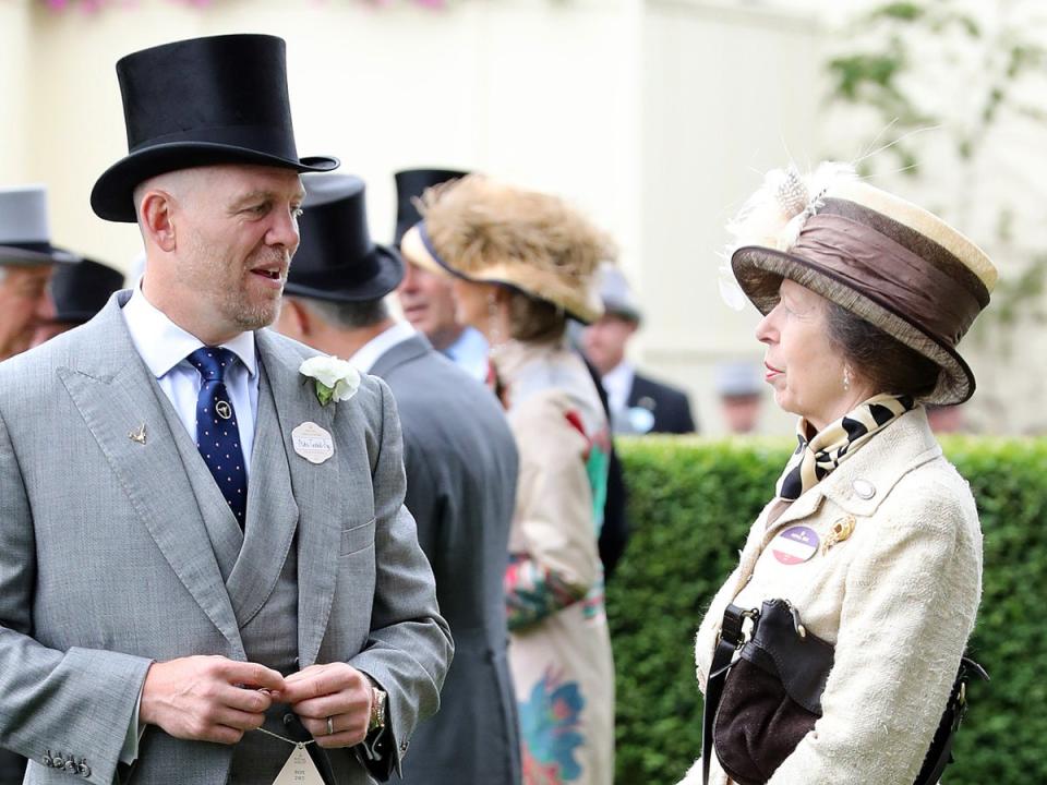 Mike Tindall Princess Anne (Getty Images)