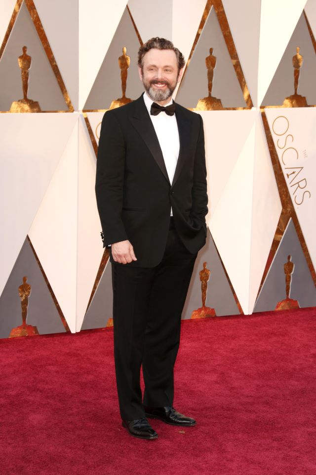 Le meilleur : Michael Sheen à la 88e cérémonie des Oscars, le 28 février 2016 à Hollywood en Californie.
