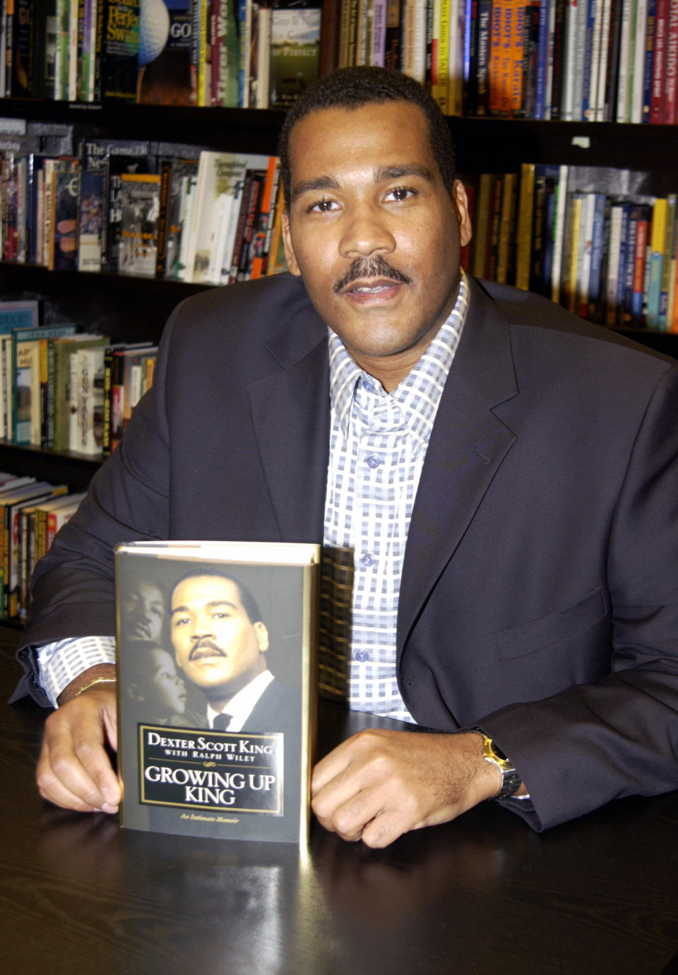 Dexter Scott King during Dexter Scott King Book Signing His New Book “Growing Up King” at Barnes & Noble at The Grove at Barnes & Noble at The Grove in Los Angeles, California, United States.