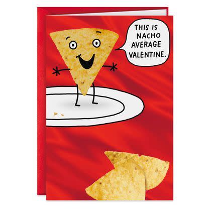 Nacho Average Valentine Funny Valentine's Day Card