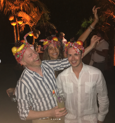 <p>It really doesn’t. Vergara, Ferguson, and another pal got silly with their Carmen Miranda-inspired hats. If the party was half as fun as it looked, it was the best party ever. (Photo: Sofia Vergara via Instagram) </p>
