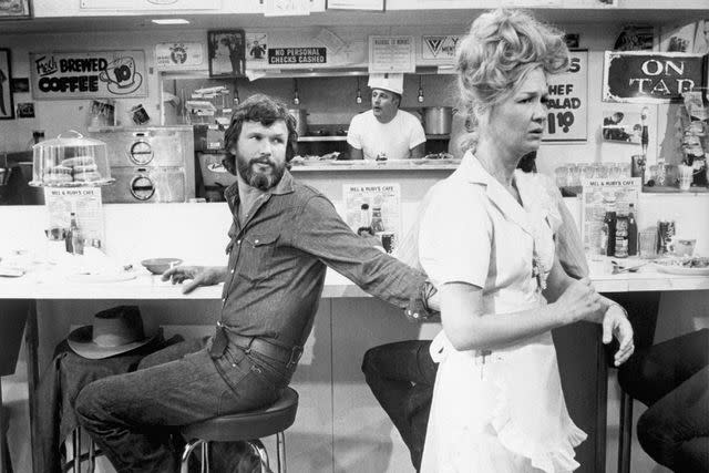 <p>Bettmann Archive</p> Kris Kristofferson and Diane Ladd in "Alice Doesn't Live Here Anymore"