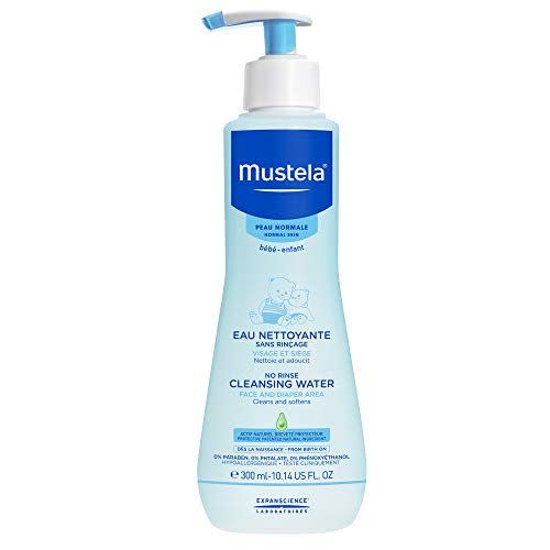 1) Mustela No Rinse Cleansing Water