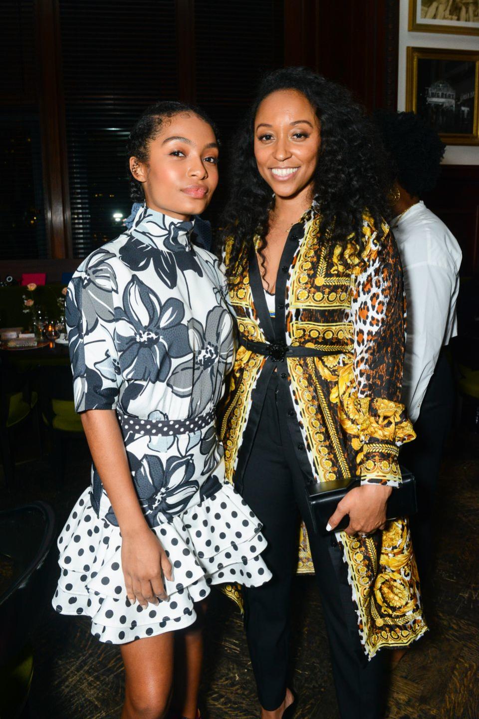 Yara Shahidi and Shiona Turini