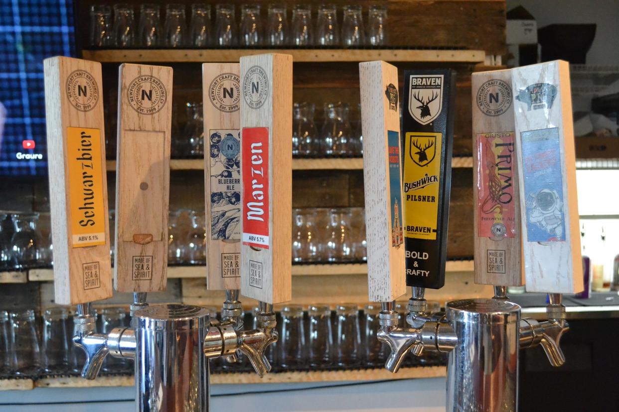 The taps at Newport Craft offer a series of options.