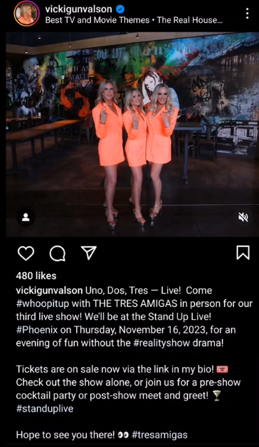 Courtesy @vickigunvalson Instagram