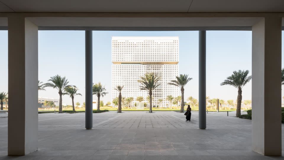 The Qatar Foundation headquarters in Doha. “This is the one place where ambition has constantly outworn my skepticism,” Koolhaas said of Qatar. - Delfino Sisto Legnani/Marco Cappelletti/OMA