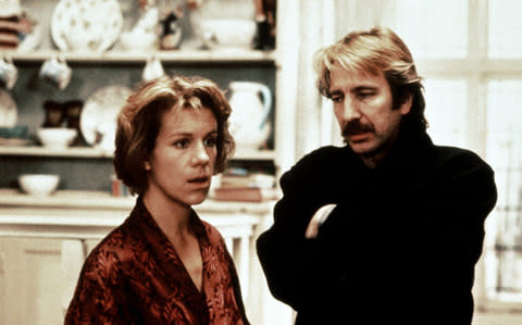 Alan Rickman in Truly, Madly, Deeply - Credit:  Kobal Collection