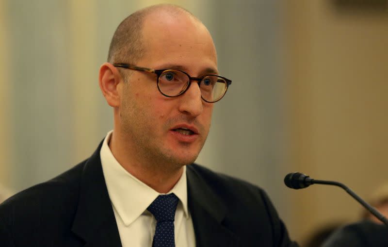 FILE PHOTO: Federal Trade Chairman and Federal Trade Commissioners testify on the "Oversight of the Federal Trade Commission" in Washington