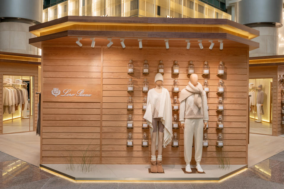 Loro Piana 2023秋冬Cocooning系列期間限定店！圖片來源：Loro Piana