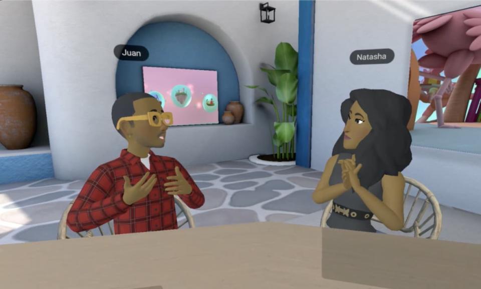 Juan Veloz talks about his photography journey and Afro-Latino roots in the Metaverse with theGrio’s Natasha S. Alford. (Screenshot courtesy of theGrio)