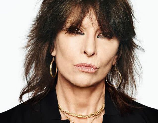 Singer Chrissie Hynde recounts in her new biography that she was forced to perform sexual acts when she was 21 years old.Source: Twitter.