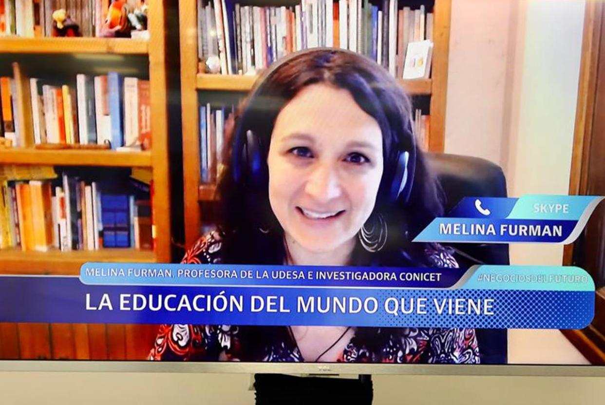 Melina Furman, profesora de la Universidad de San Andre´s e investigadora del CONICET, explicó cómo va a ser la educación del futuro