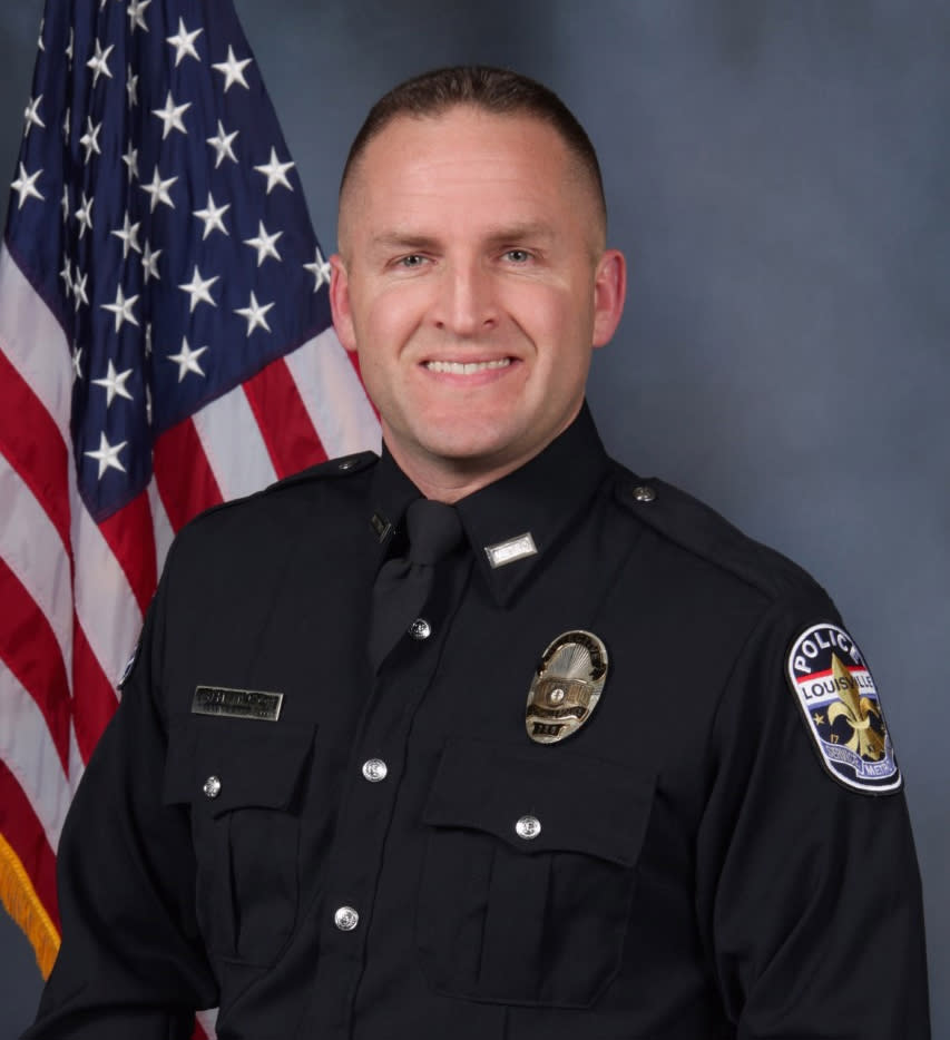 Louisville police officer Brett Hankison. (Louisville Metro Police Department)