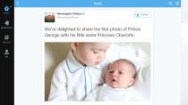 Kate's First Picture Of George And Charlotte