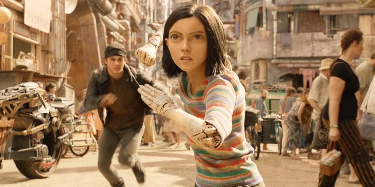 alita battle angel movie