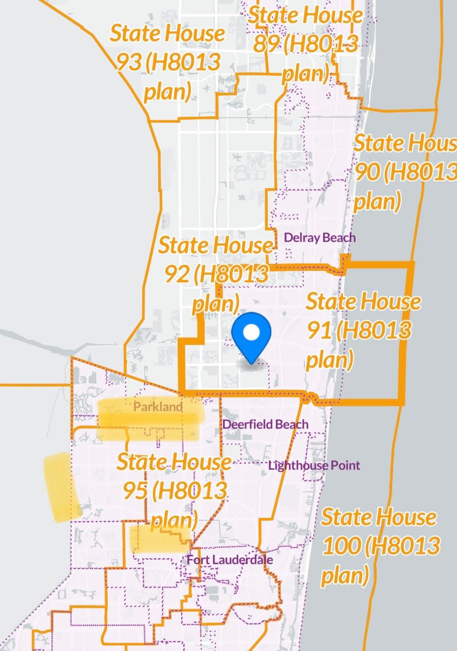 House District 91 is composed of Boca Raton, Highland Beach and parts of West Boca.