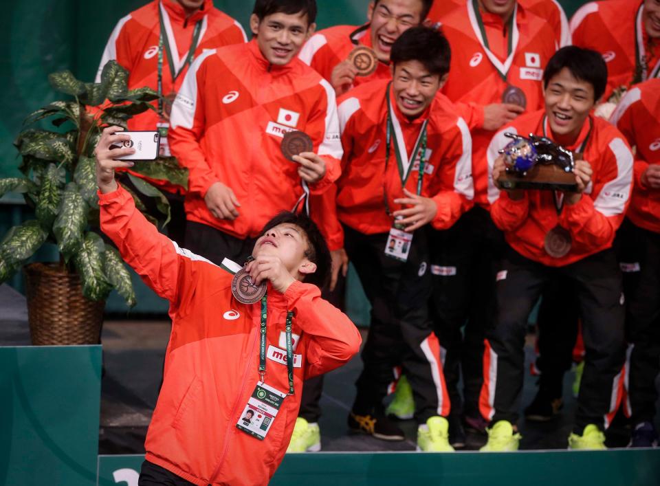 Japan took third at the 2018 men's freestyle World Cup in Iowa City.