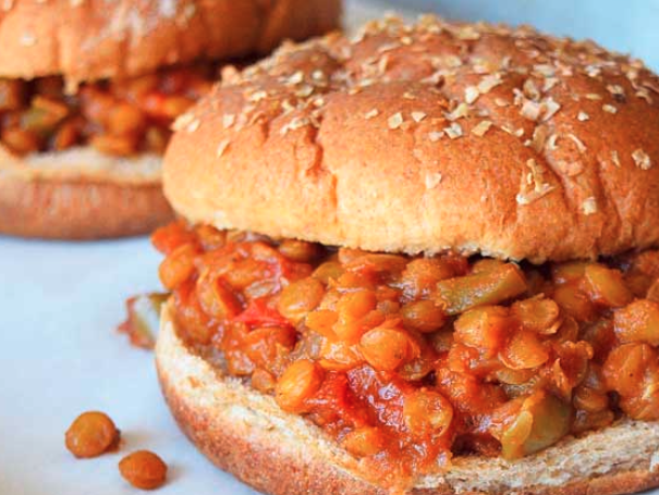 <p>Don’t have meat? Don’t sweat it! Lentils make fantastic <a href="https://www.thegraciouspantry.com/clean-eating-lentil-sloppy-joes-recipe/" rel="nofollow noopener" target="_blank" data-ylk="slk:sloppy joes;elm:context_link;itc:0;sec:content-canvas" class="link rapid-noclick-resp">sloppy joes</a>!</p><p><br></p><span class="copyright"> The Gracious Pantry </span>