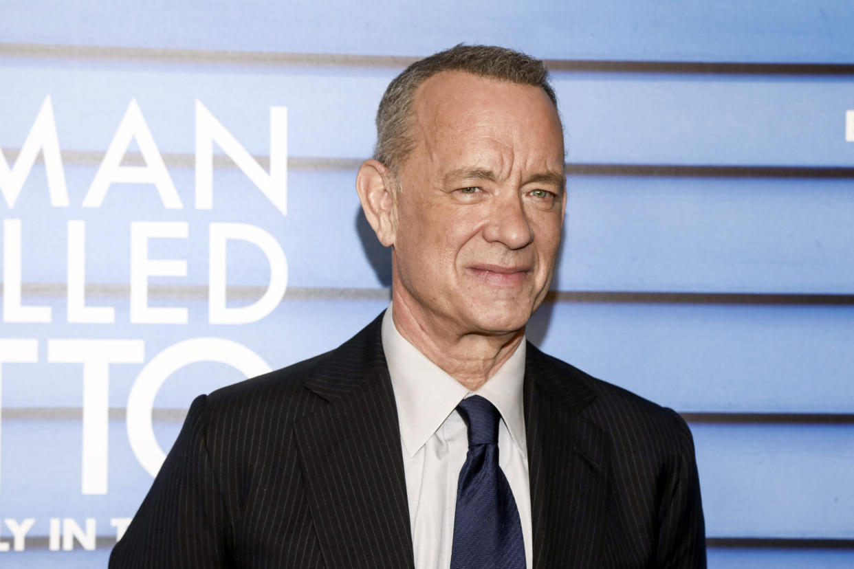 Actor Tom Hanks attends a special screening of 