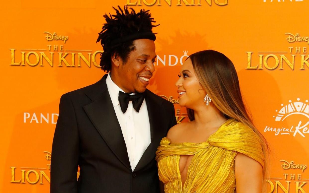 Beyonce and Jay-Z in London in 2019. She reportedly owns the house via her management company - WIREIMAGE