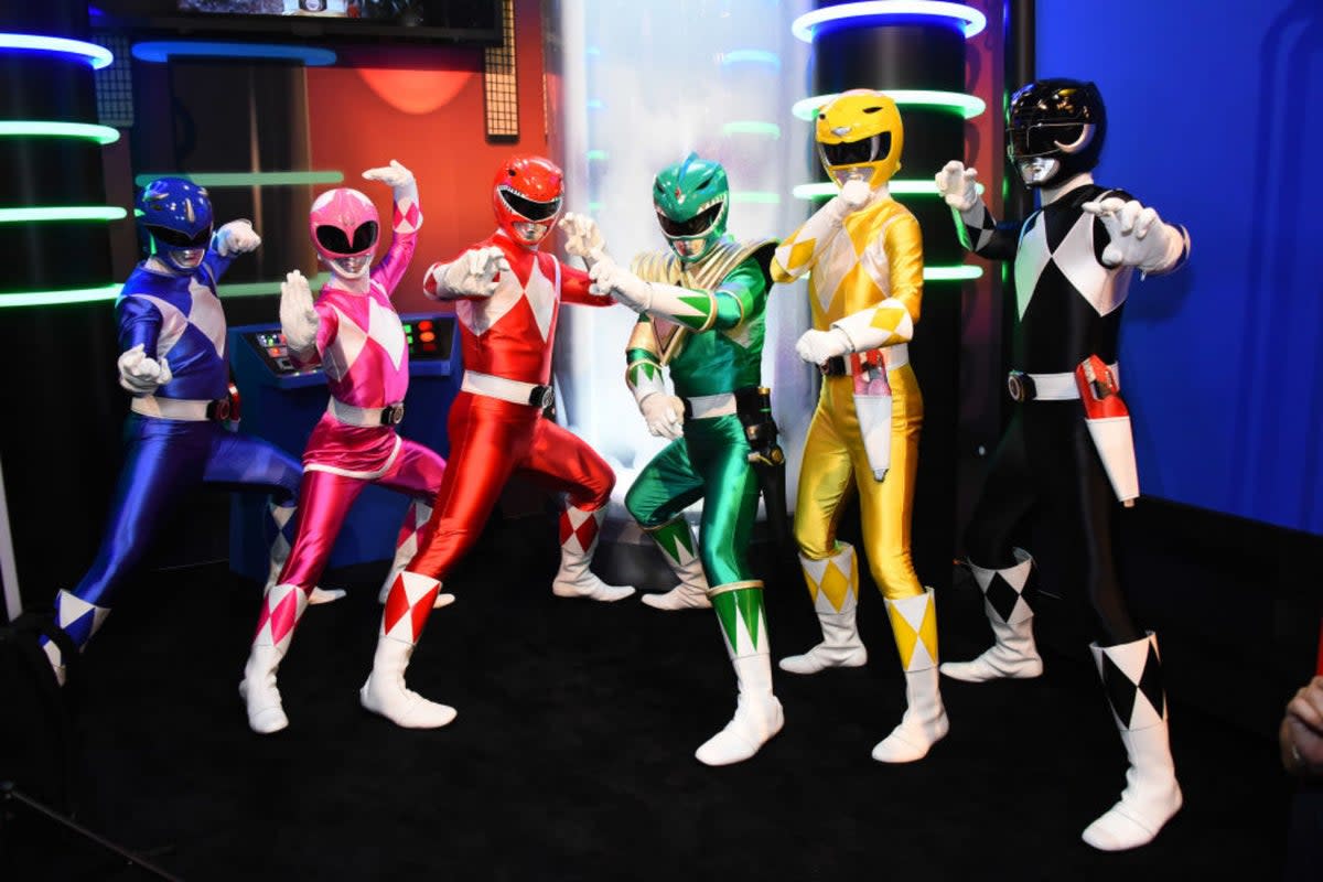 Power Rangers actor Austin St. John has sparked outrage by revealing plans to release merchandise featuring quotes by Adolph Hitler (Getty)