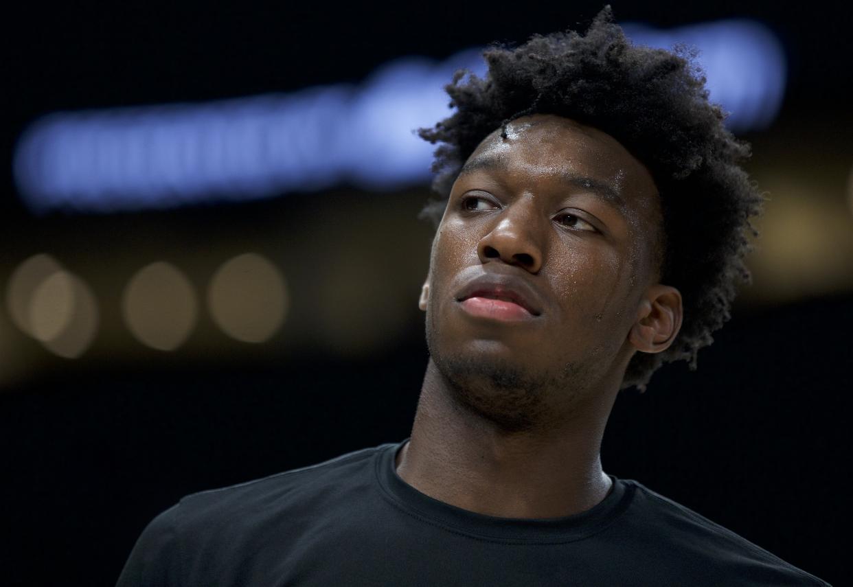 Memphis center James Wiseman.