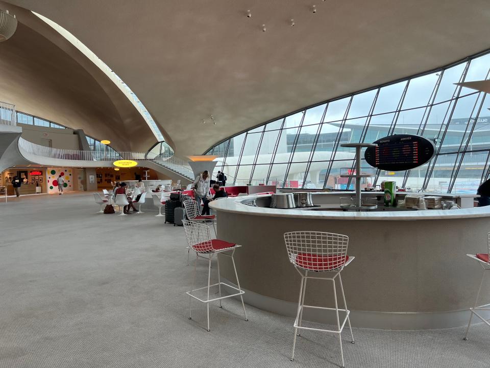 TWA HOTEL The Sunken Lounge area