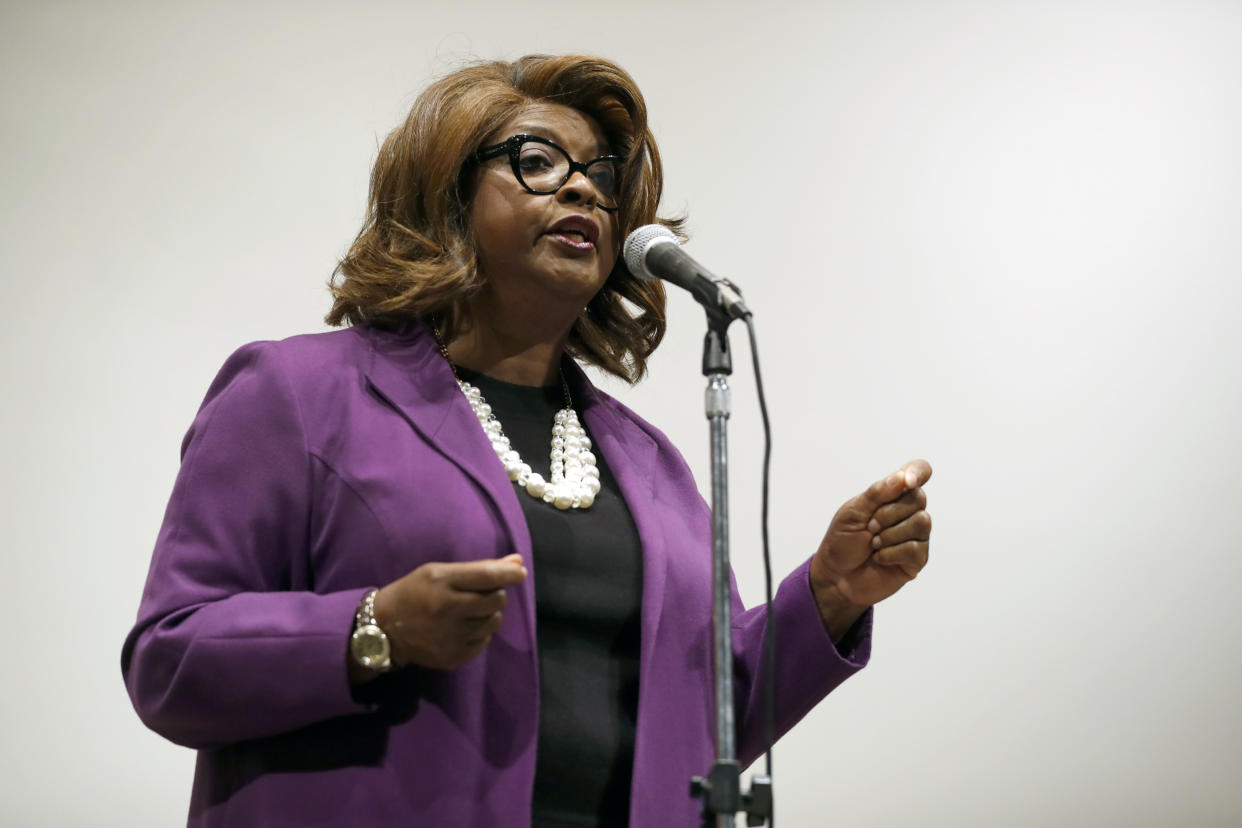 Ella Jones, shown here while a City Council member in 2017, has been elected Ferguson's mayor. (Photo: ASSOCIATED PRESS)