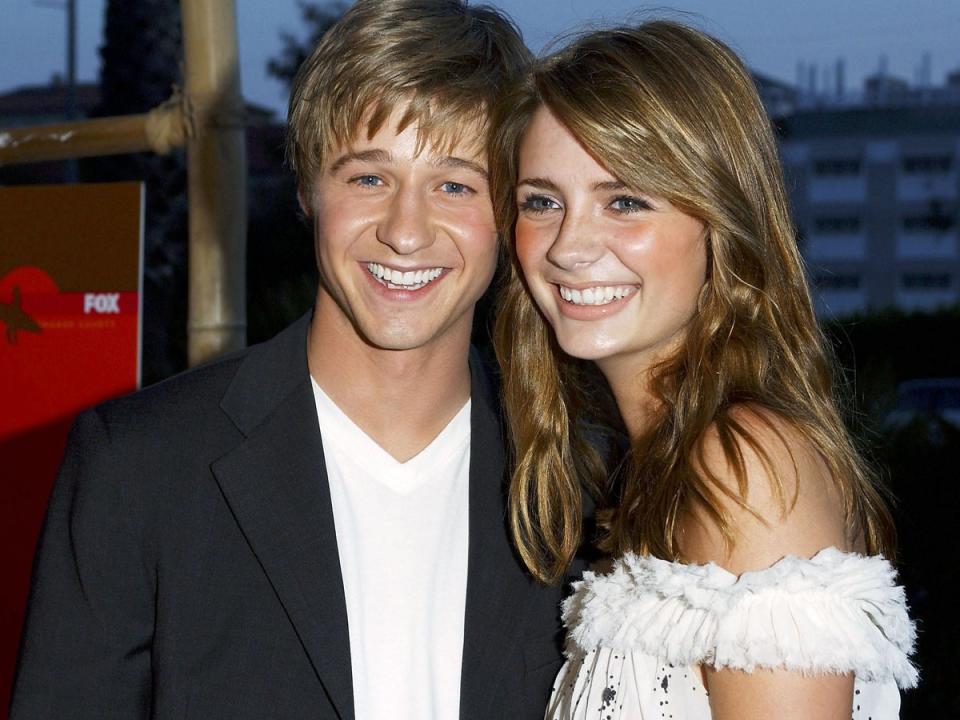 Ben McKenzie and Mischa Barton, pictured in 2003, starred in the popular drama The O.C. (Getty Images)