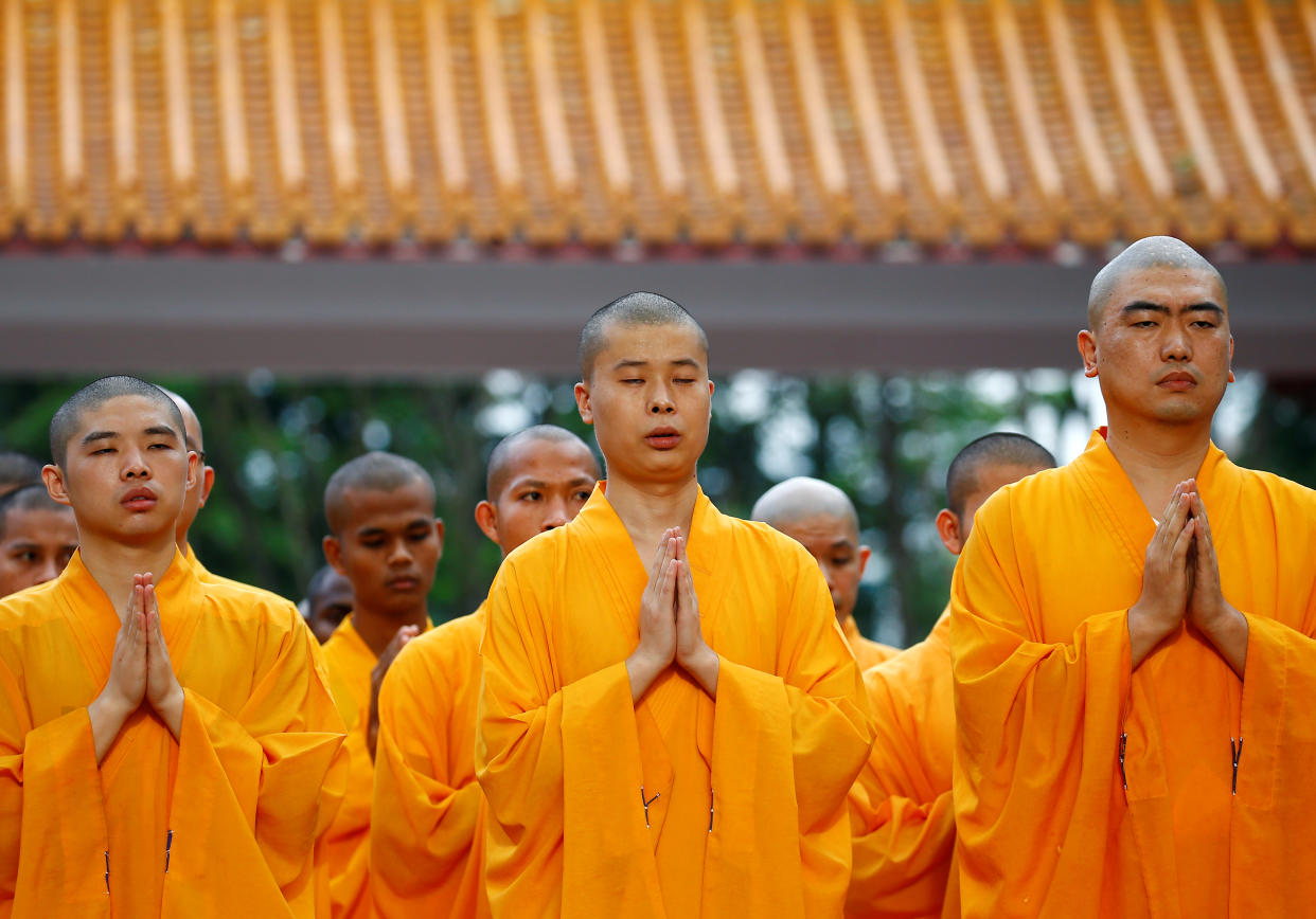 The Singapore Buddhist Federation had earlier said that Vesak Day should fall on Saturday 3 June. (PHOTO: Reuters)