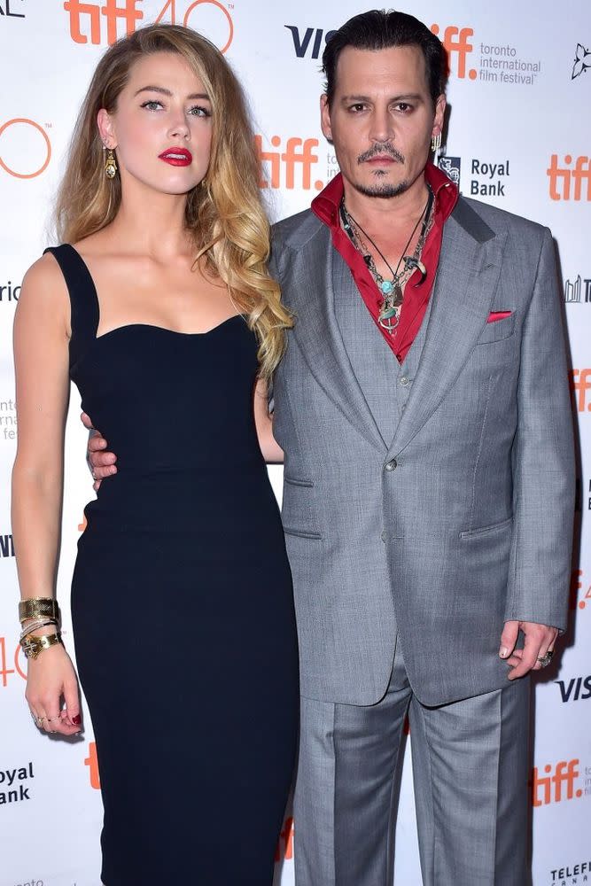 Johnny Depp and Amber Heard