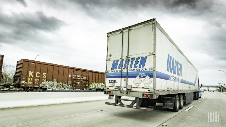 Marten had a quarter that reflected the weak truckload market. (Photo: Jim Allen/FreightWaves)