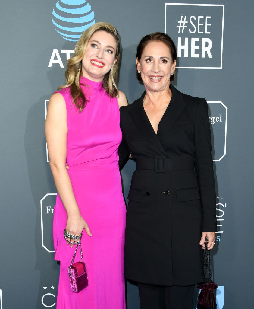 Zoe and Laurie at an event
