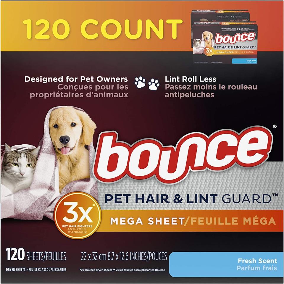 bounce pet hair and lint guard