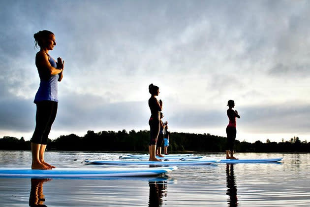 Yoga auf dem SUP-Brett: Trendsport und Meditation in einem (Bild: thinkstock)