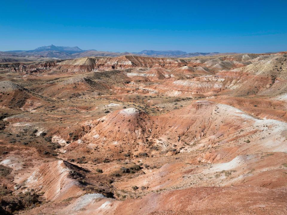 other town surrounding jackson landscape dry mountains