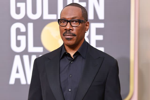 <p>Matt Winkelmeyer/FilmMagic</p> Eddie Murphy attends the 80th Annual Golden Globe Awards in 2023