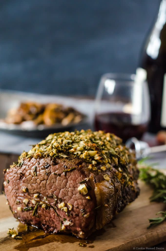 Rosemary-Garlic Rib Roast