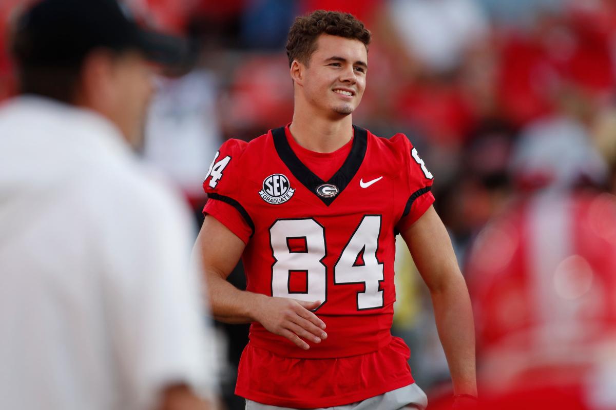 Georgia Bulldogs wide receiver Ladd McConkey not taking anything