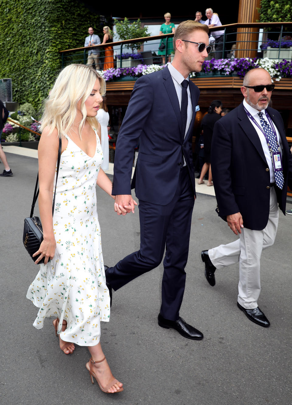 Day six of Wimbledon 2019: Stuart Broad and Mollie King