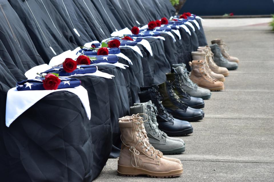 Eleven Perry High School graduates killed while serving were honored Saturday at the Heroes Remembrance Ceremony at Perry High School.