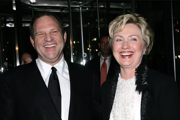 Hillary Clinton ‘shocked And Appalled By Harvey Weinstein Revelations 