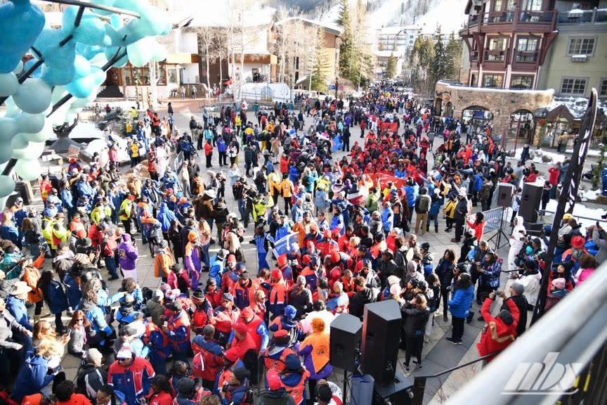 Hundreds of people attended the NBS 50th Anniversary Summit in Vail, Colorado, in February 2023. (Courtesy National Brotherhood of Snowsports)